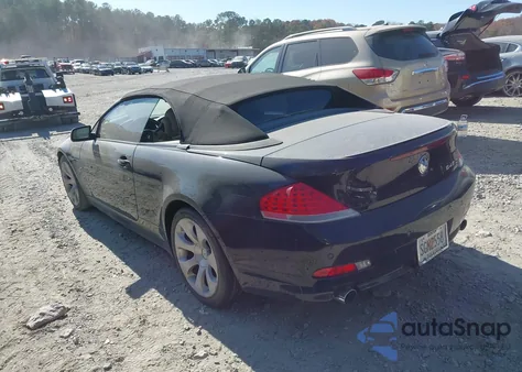 2005 BMW 645Ci z USA, uszkodzony, nr VIN WBAEK73435B324866